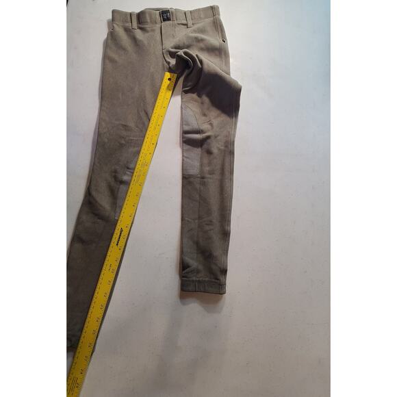 Devon Aire X-Wear Brown Knee Patch Pull On Breeches Pants XS 2647 - Picture 6 of 11